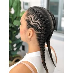 Creative Cornrow Hairstyles, Braids Thick, Boy Braids Hairstyles, Twisted Hair, Cornrow Braids