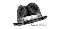 a drawing of a hat with a ribbon around the brim