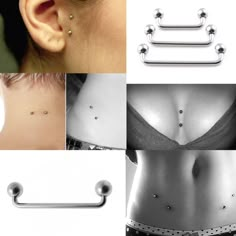 Neck Piercing Dermal, Chest Surface Piercing, Surface Piercing Ear, Surface Piercing Face, Microdermal Piercing Face, Surface Bar Piercing