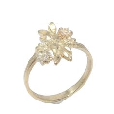 Michael Anthony 14k Yellow Rose Gold Diamond Cut Flower Ring Size 5 Us Ring Size 5 Ring Face Length X Width Millimeters 15 X 10 Gram Weight 2.1 Hallmarked Yes Tested Yes Ggl-59-Bb508-Ms135 Please Contact Us With Any Questions. We Love To Hear From Shoppers. Thank You For Your Interest. Formal 14k Gold Flower Ring With Rose Cut Diamonds, Elegant Gold Cluster Ring With Flower Shape, Formal 14k Gold Flower Cluster Ring, Formal 14k White Gold Flower Ring, Formal White Gold Flower Ring In 14k, Formal Yellow Gold Flower Cluster Ring, Elegant Silver Flower Ring In 14k Gold, 14k Gold Formal Flower Ring, Gold Cluster Flower Ring For Formal Occasions