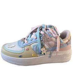 Sweet Like Candy Sneakers Boogzel Apparel, Aesthetic Sneakers, Pastel Shoes, Clothing Png, Pastel Goth Aesthetic, Shoes Png, Reality Shifting, Y2k Fits, Y2k Summer Outfits