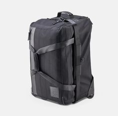 Your weekend travel plans just got a whole lot easier. Designed by a sneakerhead, for a sneakerhead, this weekend travel luggage is ready to go with you on your next adventure. With the sleek black design, collapsible handle, and front-facing laptop pocket, it doesn’t leave much room for an argument besides... “are we driving or flying?” RESHOEVN8R’S luxury design, paired with a traveler's needs in mind, this bag is ready to go. Features: Two wheels for easy, seamless travel Top zipping easy acc Functional Black Travel Accessories For Outdoor Activities, Black Sporty Travel Accessories For Outdoor, Black Sporty Outdoor Travel Accessories, Sporty Luggage With Luggage Sleeve For Trips, Sporty Luggage With Sleeve For Trip, Black Waterproof Functional Luggage, Functional Black Waterproof Luggage, Sporty Black Rectangular Travel Accessories, Black Waterproof Gym Bag For Travel