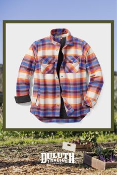 Legend has it there's an insulated flannel shirt that will keep you warm and comfy throughout even your toughest quest. Plaid Flannel Shirt For Outdoor Winter Activities, Plaid Flannel Shirt For Winter Outdoor Activities, Plaid Flannel Shirt For Winter Outdoor, Plaid Flannel Shirt For Winter, Winter Outdoor Flannel Shirt, Winter Outdoor Shirt With Relaxed Fit, Plaid Cotton Outerwear For Outdoor Activities, Winter Outdoor Relaxed Fit Shirt, Relaxed Fit Shirt For Outdoor Winter