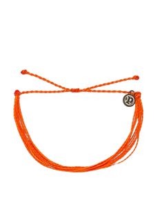 Pura Vida Bright Originals Bracelet Orange It’s the bracelet that started it all. Each one is handmade, waterproof and totally unique— in fact, the more you wear it, the cooler it looks. Grab yours today to feel the Pura Vida vibes.WaterproofGo surf, snowboard, or even take a shower with them on. - Wax-Coated Multi Strand Bracelet- Adjustable from 2-5 Inches in Diameter- Because jewelry products are handcrafted by artisans, dimensions may vary from piece to piece Adjustable Orange Everyday Jewelry, Adjustable Orange Jewelry For Everyday Wear, Adjustable Orange Bracelets For Vacation, Adjustable Orange Friendship Bracelets For Summer, Adjustable Orange Braided Bracelet For Festivals, Orange Bohemian Bracelet With Adjustable Cord, Orange Bracelets With Adjustable Cord As A Gift, Adjustable Orange Bracelet Wristband, Trendy Adjustable Orange Friendship Bracelets