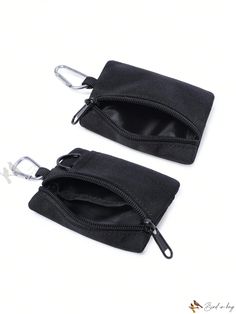 Bird in Bag - Versatile Small Wallet for Daily Essentials and Travel Casual Portable Wallet For Travel, Foldable Rectangular Travel Accessories For Outdoor, Casual Travel Wallet, Functional Foldable Wallets For Everyday Use, Functional Foldable Rectangular Wallet, Rectangular Travel Coin Purse With Pockets, Rectangular Coin Purse With Pockets For Travel, Travel Wallet With Interior Key Chain Holder, Black Pouch Wallets With Pockets