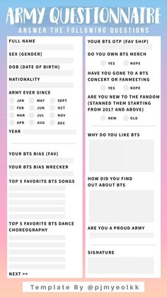 an army question sheet with the words, answer questions and other things to do on it