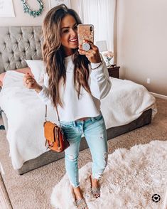 She is Meg Marie Comfy Casual Outfits, Nashville Outfits, Casual College Outfits, Boho Fashion Summer, Girl Boss Style, Cute Fall Outfits, Future Fashion, Casual Winter Outfits, Cute Summer Outfits