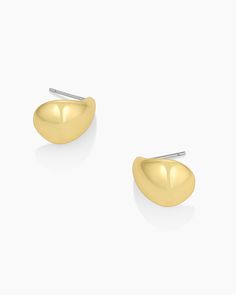 The Banks Earrings are perfect for adding a classic and cool touch to any outfit. Whether you're dressing up for a special occasion or keeping it casual, these versatile teardrop earrings will elevate any look. With their fun design, they are sure to become a staple in your collection. Banks Earrings in 18k Gold, Women's by gorjana Modern Pear-shaped Earrings, Gold Teardrop Wrap Earrings, Modern Gold Teardrop Wrap Earrings, Chic Teardrop Yellow Gold Earrings, Chic Yellow Gold Teardrop Earrings, Classic Teardrop Pendant Earrings For Everyday, Modern Pear-shaped Teardrop Earrings For Pierced Ears, Modern Pear Shaped Teardrop Earrings, Modern Pear-shaped Teardrop Earrings