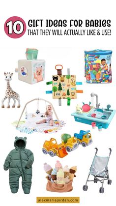 gifts for babies that they will actually like and use in the playroom or bedroom