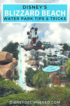 disneyland's blizzard beach water park tips and tricks