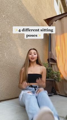 Vsco Poses By Yourself, Cute Instagram Poses Photo Ideas, Patio Photoshoot Ideas, Influencer Poses, Modele Fitness, Shotting Photo, Photographie Portrait Inspiration, Photography Posing Guide, Sitting Poses