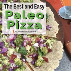 the best and easy paleo pizza with broccoli