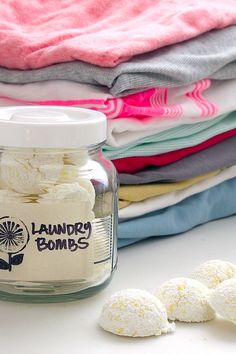 All-in-One Laundry Bombs| DIY home made laundry tablets Laundry Diy, Homemade Laundry Detergent Recipes, Laundry Detergent Recipe, Detergent Recipe, Laundry Soap Homemade, Diy Laundry Detergent, Homemade Cleaning Supplies, Homemade Laundry Detergent, Homemade Laundry