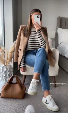 Casual Chique Stijl, Style Inspiration Casual, Winter Fashion Outfits Casual, Casual Day Outfits, Casual Work Outfit, Stylish Work Outfits