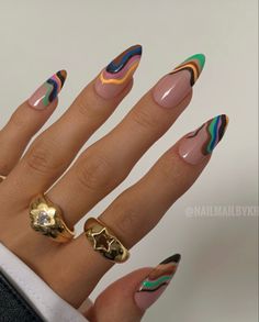 Trendy Nails 2022, Most Beautiful Nail Designs, Boho Nails, Nails 2022, Beautiful Nail Designs