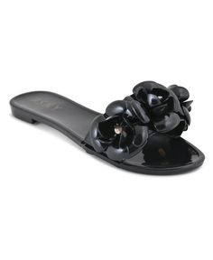 in stock Black Jelly Sandals For Spring, Chic Adjustable Flat Jelly Sandals, Jelly Sandals, Black Sandals, Jelly, Pick Up, In Store, Buy Online, Sandals