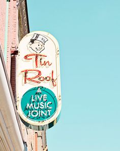 Nashville photography Tennessee art Tin Roof Nashville sign Nashville Sign, Country Music Art, Nashville Photography, Airbnb Apartment, Wall Decor Music, Nashville Art, City Icon, Flamingo Art