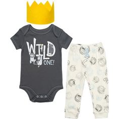 Read reviews and buy Warner Bros. Where the Wild Things Are Max Baby Bodysuit Pants and Hat 3 Piece Outfit Set Newborn to Infant at Target. Choose from contactless Same Day Delivery, Drive Up and more. Award Winning Picture Books, Boy Styles, Newborn Baby Boys, 3 Piece Outfit, Screen Printing Designs, Wild One, Easy Dressing, Wild Things, Short Sleeve Bodysuit