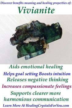 Vivianite Crystal Meaning, Vivianite Crystals, Crystal Powers, Crystal Encyclopedia, Crystal Journal, Rock Museum, Moon Crystals, Gem Hunt, Third Eye Chakra Stones