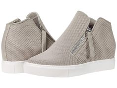 Steve Madden Click Wedge Sneaker - Women's Shoes : Taupe : The Steve Madden Click Wedge Sneaker will accentuate your minimalist style with an ankle height, classic round toe, and dual side-zip closures. Textile and synthetic upper features a textured finish. Breathable textile lining. Lightly padded footbed provides added comfort. Man-made outsole. Imported. Measurements: Heel Height: 2 in Weight: 14 oz Product measurements were taken using size 8.5, width M. Please note that measurements may va Casual White Mid-top Wedge Sneakers, Dsw Shoes Woman, Casual Mid-top Synthetic Wedge Sneakers, Steve Madden Wedge Sneaker, Steve Madden Hansel Sneaker, Steve Madden Black Sneakers, Wedges Outfit, Dsw Shoes, Steve Madden Wedges