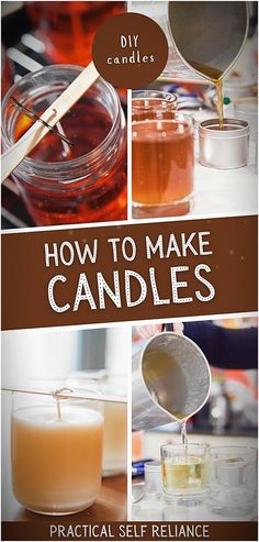 how to make candles with practical self reliance instructions for beginners and homeowners