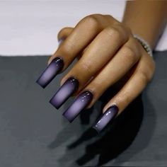 Colored Acrylic Nails, Her Nails, Acrylic Nails Coffin Pink, Unique Acrylic Nails, Black Nail, Square Acrylic Nails