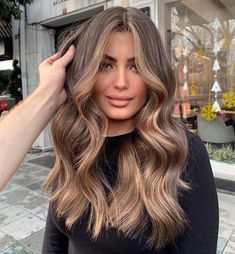 Balayage Hair Caramel, Long Hair Color, Hair Topper