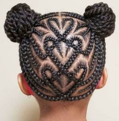 Amazing Hairstyle Black Kids Braids Hairstyles, Lil Girl Hairstyles, Hair Afro, Braided Cornrow Hairstyles, Natural Hairstyles For Kids, Hair Twist Styles, Cool Braid Hairstyles