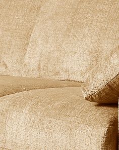 a close up view of the back end of a couch