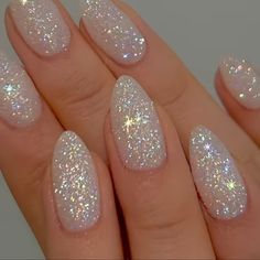 Long And Short Nails, Nails Champagne, Nails Cream, Nails Charms, Nails Coral, Nails Colorful, Nails Chrome, Gold Prom, Nails Silver