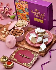 Raksha Bandhan Rakhi Photoshoot, Rakhi Shoot, Rudraksh Rakhi, Diwali Gift Packs, Rakhi Hampers, Fruit Shoot, Sweet Box Design, Table Spread