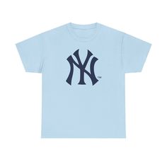 Celebrate your love for the New York Yankees with our authentic T-shirt collection. Each shirt is more than just apparel – it's a symbol of unwavering team loyalty and passion. Crafted with premium materials and adorned with the iconic Yankees logo, these shirts exude authenticity and pride. Whether you're cheering from the stands or watching from home, wearing our Yankees T-shirt instantly connects you with fellow fans and the rich history of this beloved team. Step into the spotlight and showcase your Yankees pride with every wear. S M L XL 2XL 3XL 4XL 5XL Width, in 18.00 20.00 22.00 24.00 26.00 28.00 30.00 32.00 Length, in 28.00 29.00 30.00 31.00 32.00 33.00 34.00 35.00 Sleeve length (from center back), in 15.10 16.50 18.00 19.50 21.00 22.40 23.70 25.00 Team Logo Graphic Tee For Fan Events, Graphic Tee With Team Logo For Fan Events, Fan Merchandise Logo Print T-shirt, Graphic Tee For Fan Events With Logo Print, Graphic Tee With Logo Print For Fan Events, Sporty Cotton T-shirt For Fan Events, Relaxed Fit T-shirt With Logo For Fans, Sporty Cotton Tops For Fan Events, Graphic Tee For Fan Events With Letter Print