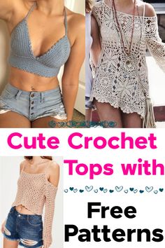 crochet tops with free patterns