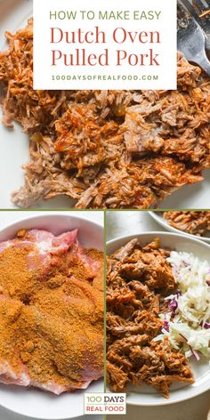 how to make easy dutch oven pulled pork