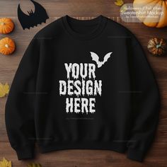 Black Gildan Sweatshirt Mockup, Flat Lay Halloween Shirt Mockup, Black Sweater Mockup, Spooky Vibe Fall Mockup, Gildan 18000 Crewneck Mockup Do you create your own t-shirts and sweatshirts? Want to showcase them professionally without the expense and effort of hiring models and organizing photoshoots? This product is perfect for you! Use this image to effortlessly place your designs and advertise your items without the hassle! This is a high-resolution instant download. Perfect for small busines Sweater Mockup, Gildan Sweatshirt, Sweatshirt Mockup, Sweat Shirts, Gildan Sweatshirts, Tshirt Mockup, Shirt Mockup, Black Sweater, Boho Women