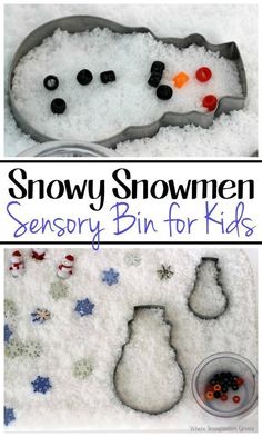 Winter Sensory Bin, Christmas Sensory, Sensory Tubs, Activity For Preschoolers, Winter Activities For Kids, Sensory Boxes, Winter Preschool, Sensory Table, Preschool Christmas