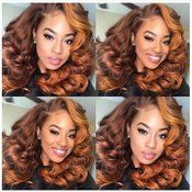 Pretty Wigs, 20th Bday, Balayage Blonde, Pelo Afro, Frontal Hairstyles, Vintage Hair, Trending Hairstyles, Strawberry Blonde, Orange Hair