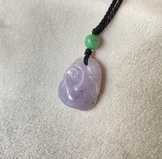 PRODUCT DETAILS 💡 ✅ Made from natural untreated Burmese jadeite ✅ Handcrafted in Hongkong ✅Dimension:  Total Height: 31.2 mm Height 22.6 mm Width 17.7 mm Thickness 4.7 mm ✅ All of our jewelry is carefully wrapped in our signature Gransky boxes ✅ Avoid direct contact with harsh chemicals and steam & clean with a soft cloth ✅ If you would like your order specially wrapped and include a gift card, please leave us a note at checkout so we can handle it separately GIFTS & PERSONALIZATION 🎨 We provi Jade Bangle, Jade Earrings, Jade Necklace, Jade Ring, Jade Bracelet, Jade Jewelry, Unique Gifts For Her, Lavender Color, Jade Pendant