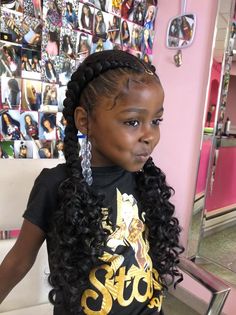 Hairstyles For 3rd Graders Black, Hair Styles For Back To School For Kids, Kids 2 Braids Hairstyles Black, Kindergarten Picture Day Hair Black, Prek Graduation Hairstyles Black, Natural Hairstyles For Black Girls 10-12, Kids Birthday Hairstyles Black, Hair Styles For 10 Year Girl Black, Braids With Hair Left Out