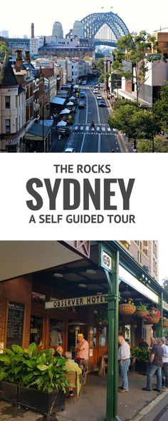 the rocks sydney is a self - guided tour with an amazing view and great food