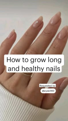 Grow Long Nails, Nail Growth Tips, Grow Nails Faster, Tongue Health, Beauty Routine Tips, Nail Care Routine, How To Grow Nails, Diy Body Care, Nail Care Tips