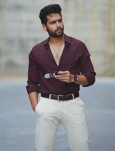 Men Formal Outfit Classy, Men Shirt Style Casual, Formal Shirt Design, Men Formal Outfit, India Fashion Men, Formal Attire For Men, Outfit Ideas 2024, Stylish Mens Suits