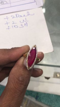 Indian Ruby Rings, Gold Finger Rings For Women, Premraj Shantilal Jain Jewellers, Ruby Ring Designs, Antique Emerald Ring, Red Ruby Ring, Gold Finger Rings, Oxidised Silver Jewelry, Diamond Pendants Designs