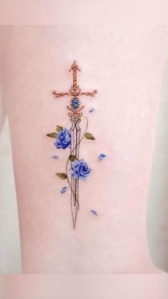 Fantasy Tattoos, Strength Tattoo, Tatuaje A Color, Elegant Tattoos, Simplistic Tattoos, Creative Tattoos, Rose Tattoos, Love Tattoos