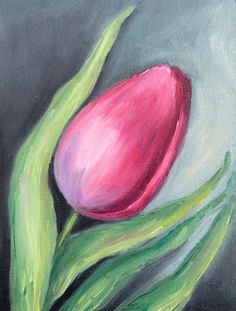 Art Tulips, Mini Oil Painting, Home Decor Artwork, Flowers Home, Flowers Spring, Oil Painting Flowers, Tulips Flowers, Decor Artwork, Accessories Home