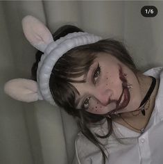 Dead Bunny Makeup, Scary Rabbit Makeup, Creepy Bunny Makeup, Bunny Halloween Costume Makeup, Killer Bunny Makeup, Scary Bunny Makeup Halloween, Evil Bunny Costume, Killer Bunny Costume, Scary Bunny Costume