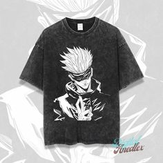 Anime Style Cotton T-shirt With Front Print, Oversized Anime Print Top For Streetwear, Casual Oversized Tops With Anime Print, Cosplay Graphic Tee With Screen Print, Graphic Tee With Screen Print For Cosplay, Graphic Tee For Cosplay With Screen Print, Oversized Crew Neck Top With Anime Print, Oversized Cotton Tops With Character Print, Cosplay Cartoon Print Graphic Tee