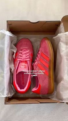 Adidas Gazelle Pink, Pink Adidas Shoes, Preppy Shoes, Fitness Style, Indoor Shoes, Trendy Skirts