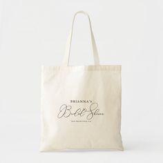 the bridesmaid tote bag is shown in black ink on a white background