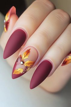 November Nails Fall, Tiny Designs, Fall Nails Ideas, Nail Art Simple, Modern Nail Art, Fall Nail Ideas, Trendy Nail Designs, November Nails, Fall Manicure